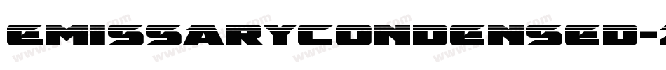 EmissaryCondensed-zzxa字体转换