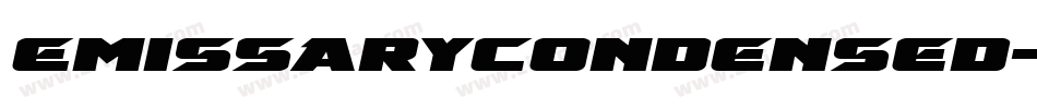 EmissaryCondensed-zzxa字体转换