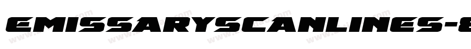 EmissaryScanlines-8pdZ字体转换