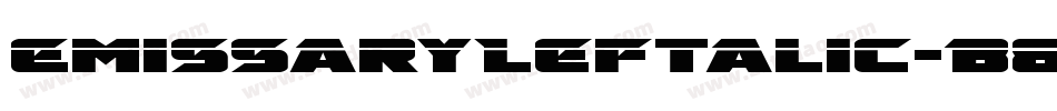 EmissaryLeftalic-B8eG字体转换 EmissaryLeftalic-B8eG字体转换