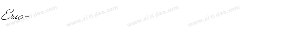 Eric字体转换