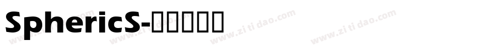 SphericS字体转换
