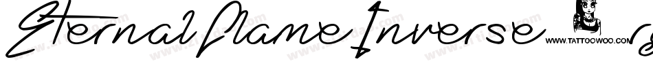 EternalFlameInverse-rgrmK字体转换