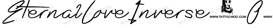 EternalLoveInverse-O8M6字体转换