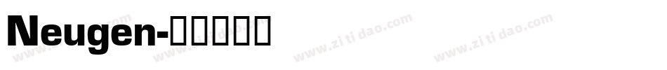 Neugen字体转换