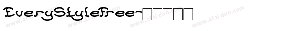 EveryStyleFree字体转换