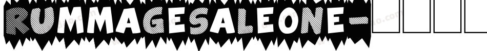 RummageSaleOne字体转换