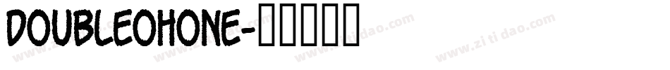 DoubleOhOne字体转换