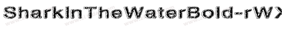 SharkInTheWaterBold-rWX8字体转换