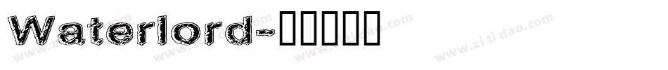 Waterlord字体转换