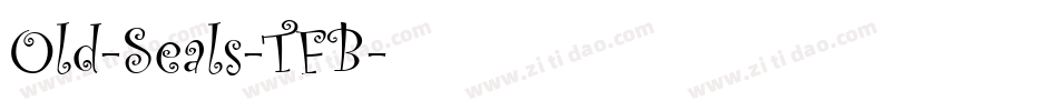 Old-Seals-TFB字体转换