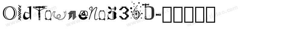 OldTowneNo536D字体转换