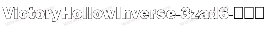 VictoryHollowInverse-3zad6字体转换