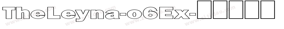TheLeyna-o6Ex字体转换