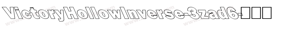 VictoryHollowInverse-3zad6字体转换