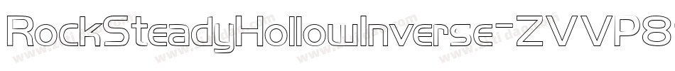 RockSteadyHollowInverse-ZVVP8字体转换