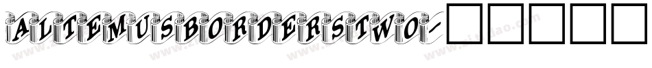 AltemusBordersTwo字体转换