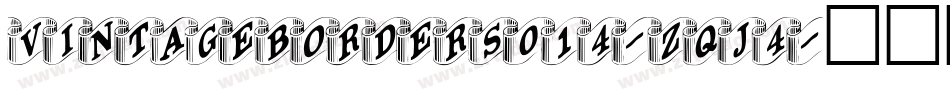 VintageBorders014-zqJ4字体转换
