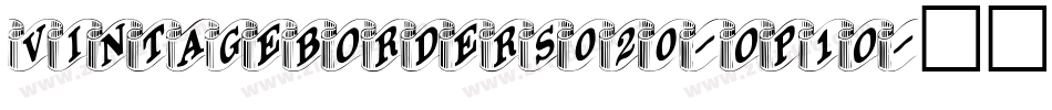 VintageBorders020-oP1o字体转换