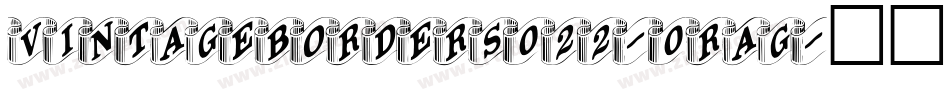 VintageBorders022-0raG字体转换