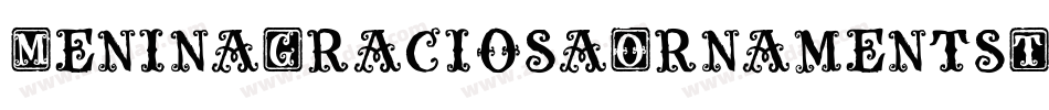 MeninaGraciosaOrnamentsTwo-wdpw字体转换
