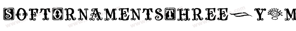 SoftOrnamentsThree-y2mM字体转换 SoftOrnamentsThree-y2mM字体转换
