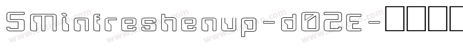 5Minfreshenup-d02E字体转换