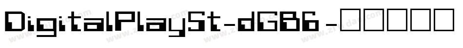 DigitalPlaySt-dGB6字体转换