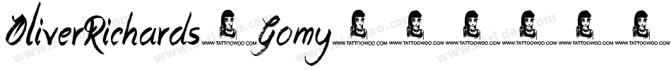 OliverRichards-Gomy字体转换