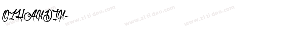 OZHANDIN字体转换