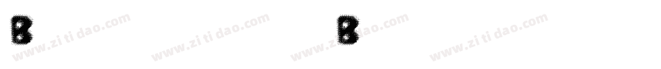 BoogalooBoulevardNF字体转换