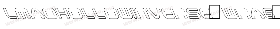 LmaoHollowInverse-wra6字体转换 LmaoHollowInverse-wra6字体转换