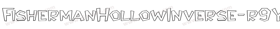 FishermanHollowInverse-r9Y8字体转换