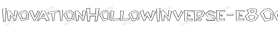 InovationHollowInverse-e8Og字体转换