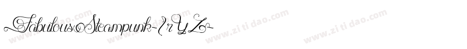 FabulousSteampunk-1rYZ字体转换