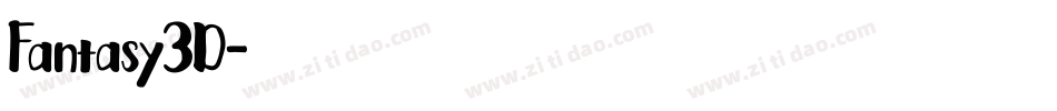 Fantasy3D字体转换