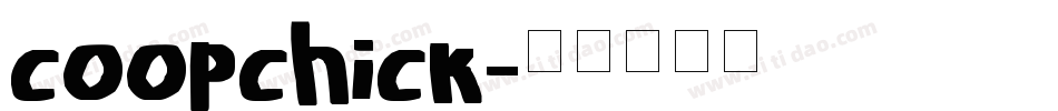 coopchick字体转换