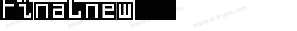 Finalnew字体转换