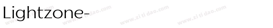 Lightzone字体转换