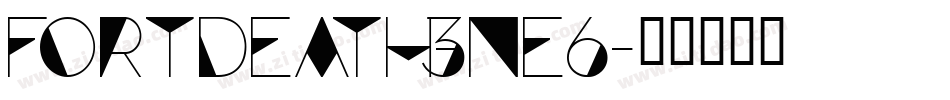 FortDeath-3ne6字体转换