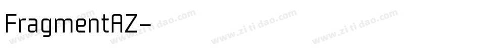 FragmentAZ字体转换