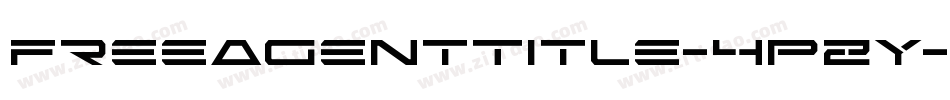 FreeAgentTitle-4PZY字体转换