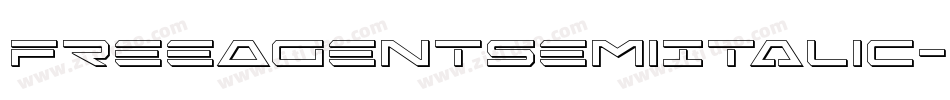 FreeAgentSemiItalic-oV1q字体转换 FreeAgentSemiItalic-oV1q字体转换