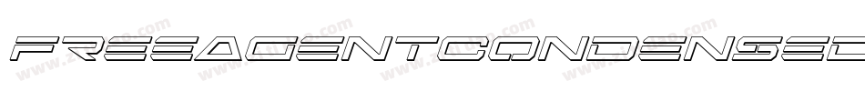FreeAgentCondensed-mAlV字体转换