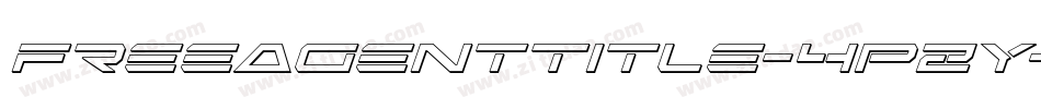 FreeAgentTitle-4PZY字体转换