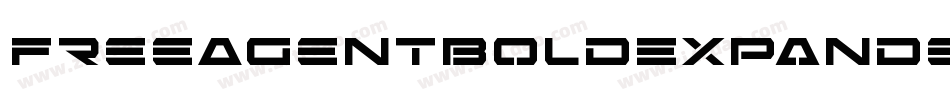 FreeAgentBoldExpanded-KzOW字体转换