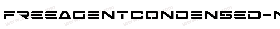 FreeAgentCondensed-mAlV字体转换