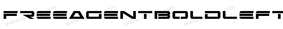 FreeAgentBoldLeftalic-w6J2字体转换