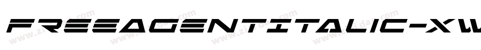 FreeAgentItalic-XwA2字体转换 FreeAgentItalic-XwA2字体转换