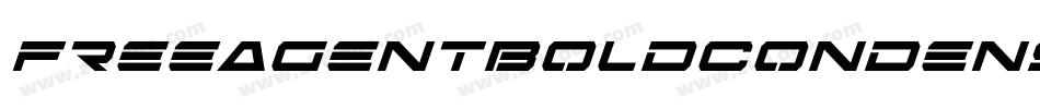 FreeAgentBoldCondensed-rj8x字体转换 FreeAgentBoldCondensed-rj8x字体转换